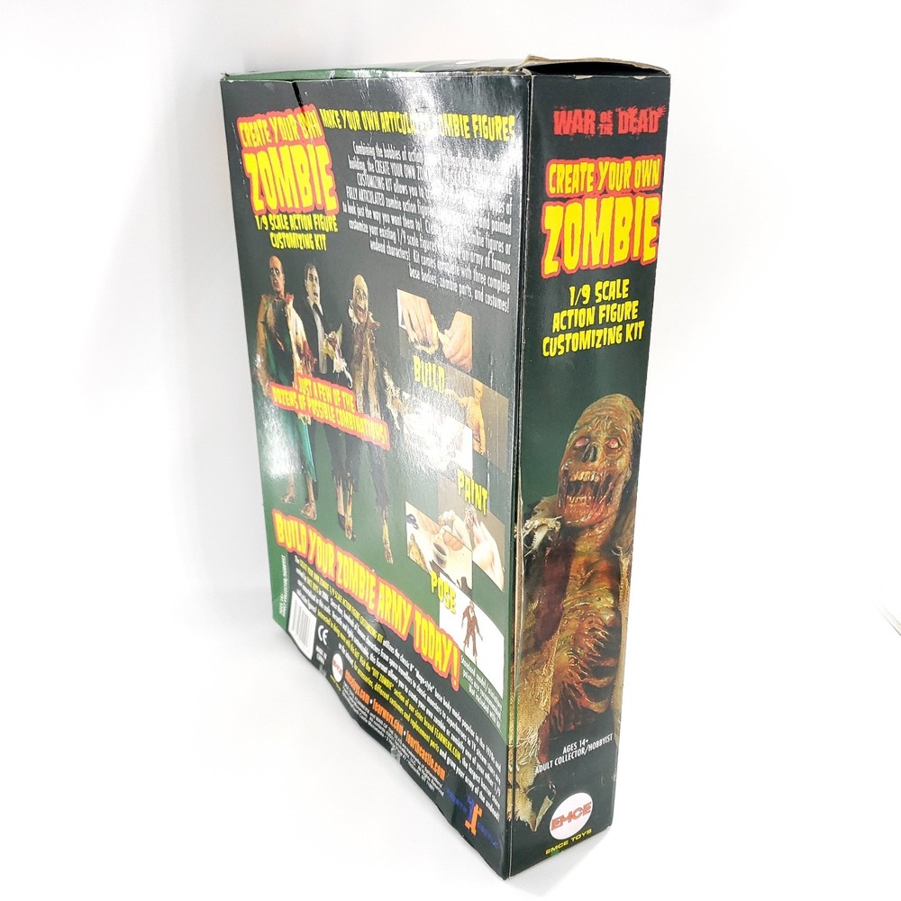 War of the Dead Create Your Own Zombie 1/9 Scale Figures Brand New Open Box - Picture 8 of 13